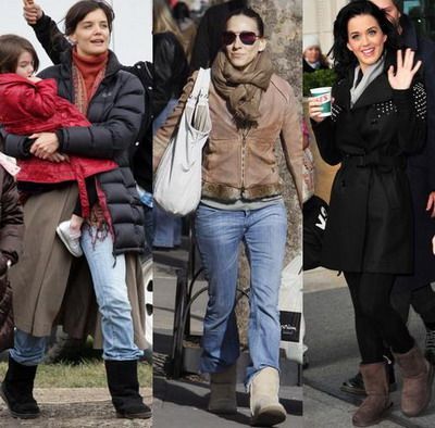 Uite noile modele de UGG-uri, dar si vedetele care le prefera! GALERIE FOTO!