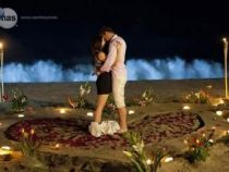 Maite Perroni si William Levy - noapte romantica pe plaja cu lumanari si petale de trandafiri - FOTO