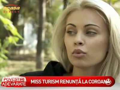 Andreea Rotaru renunta la titlul de Miss Turism 2011 - VIDEO - www.acasatv.ro - andreea-rotaru-renunta-la-titlul-de-miss-turism-2011-video_size1