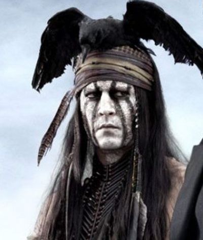 Indianul care va cuceri Hollywood-ul: Johnny Depp explica de unde s-a inspirat pentru machiajul excentric din The Lone Ranger