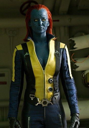 Prima imagine cu Jennifer Lawrence in rolul Mystique din X-men:Days of Future Past, cum arata actrita in noul costum