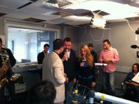 Horia Brenciu a cintat in studioul ProFM pentru colegii jurati de la Vocea Romaniei
