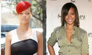 Rihanna - 24 de ani si mult mai multe schimbari de look!