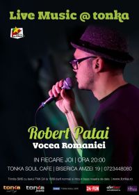 
	LIVE Music @ Tonka - Robert Patai (Vocea Romaniei)
