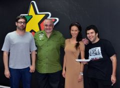 Fostii concurenti MasterChef Andreea si Sissoko din sezonul I au venit in aceasta dimineata la Alarma ProFM