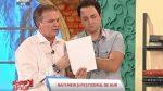 Maruta si Nati Meir canta imnul Romaniei