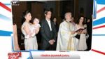 Imagini de la botezul fetitei Adelinei Chivu