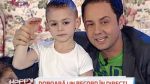 Giuliano doboara un record in direct!