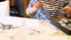 Dana Rogoz – pictorita in timpul liber