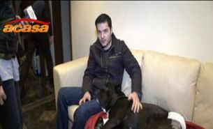 Liviu Varciu sufera pentru catelul bolnav