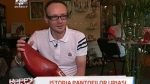 Mihai Albu i-a facut pantofi masura 60 celui mai inalt om din lume