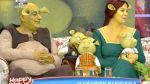 Oana si Viorel Lis costumati in Shrek si Fiona