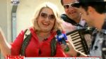 Viorica din Clejani a mers in picioare cu caruta