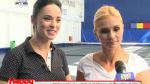 Andreea Marin Banica joaca tenis