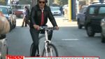 Nastase merge pe bicicleta