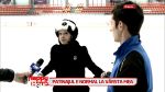 Marina Voica se urca pe patine