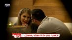 Corina, vanata in stil funky. A apucat-o pe drumul pierzaniei. VIDEO