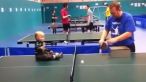
	Iti vine sa-l iei acasa. Probabil cel mai tanar si mai dragut jucator de ping-pong din lume
