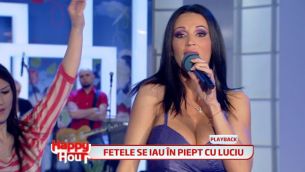 Catalin Maruta a dezbracat-o pe Nicoleta Luciu in direct la Happy Hour! VIDEO
