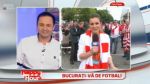 Vezi cum e atmosfera  inainte de meci