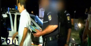 O farsa cu final NEASTEPTAT: Nea Marin, saltat de jandarmi in timpul emisiunii. Vezi ce s-a intamplat: VIDEO
