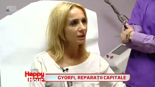 Daniela Gyorfi intra in reparatii capitale. Ce operatii estetice vrea sa-si faca | Happy Hour