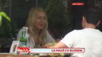 Catalin Maruta, la masa cu blonda