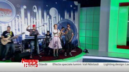 Crush & Alexandra Ungureanu feat. Glance - Iubire de-o vara | Happy Hour