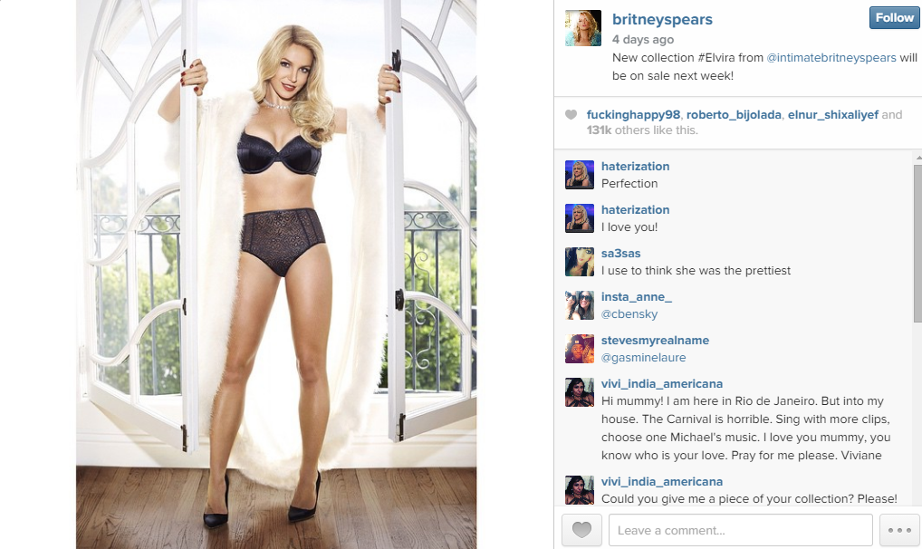 Britney aruncă o vedere proastă