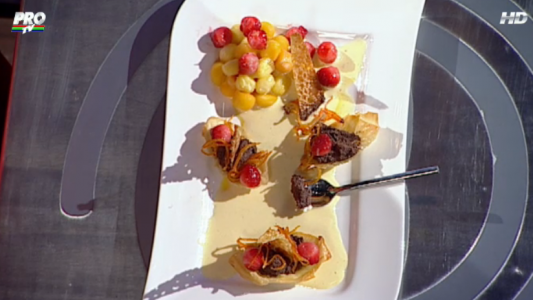 Desertul care l-a facut pe chef Sorin Bontea sa scoata gluma care i-a facut pe toti sa rada: