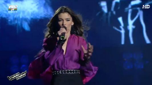 Maria Hojda- Because of you | Vocea Romaniei