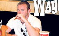 Ce ar zice sir Alex? Rooney s-a dat pe fast-food!