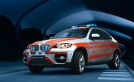 Vezi cum arata un BMW X6  transformat in ambulanta!