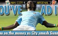 VIDEO / Adebayor a dat gol cu Arsenal si si-a iesit din minti!