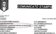 Cardoso a marcat pentru nationala Italiei unde este coleg cu Macheda de la United! FOTO: