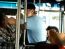 VIDEO: Bataie ca-n filme in autobuz - un batran a predat lectii de box!