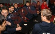 FOTO Steaua vrea sa inceapa returul cu zambetul pe buze: a mers la Cafe Deko!