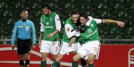 VIDEO&nbsp;Hattrick de vis Pizzaro: Werder 4-1 Twente!