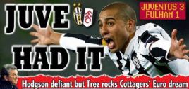 VEZI&nbsp;rezumat:&nbsp;Italienii viseaza la calificare: Juventus 3-1 Fulham!