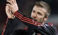 EMOTIONANT: Becks, in lacrimi aplaudat de 75.000 de fani pe Old Trafford!