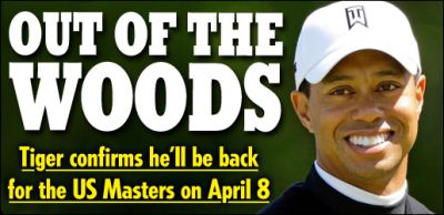 Tiger Woods revine in golf!