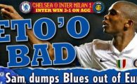 ETO'O BAD for Chelsea! Mourinho o scoate pe Chelsea din Liga: