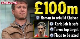 Abramovic anunta revolutie: 100 de milioane pentru o noua Chelsea!