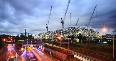 SUPER FOTO! Stadionul "balon" din Melbourne: recicleaza apa si foloseste energie solara!&nbsp;
&nbsp;