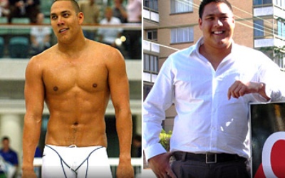 INCREDIBIL! A castigat un concurs de inot dupa ce a slabit 45 de kg! Vezi cum arata 