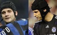 Cui ii sta mai&nbsp;bine cu casca: Chivu sau Cech?&nbsp;Vezi ce jucatori romani&nbsp;au jucat cu masca:&nbsp;
