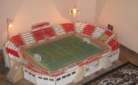 Super FOTO:&nbsp;Un&nbsp;fan a realizat o replica a stadionului Dinamo in propriul apartament :)
