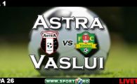 Lacatus rateaza locul 1: Astra 0-0 Vaslui!