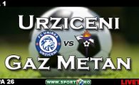 SURPRIZA: Urziceni 1-1 Gaz Metan! (Bilasco '35 / Dudita '55)
