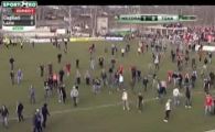 VIDEO&nbsp;RAZBOI!&nbsp;Fanii echipei lui&nbsp;Andone au oprit meciul cu Lokomotiv:&nbsp;"Romani, plecati acasa"